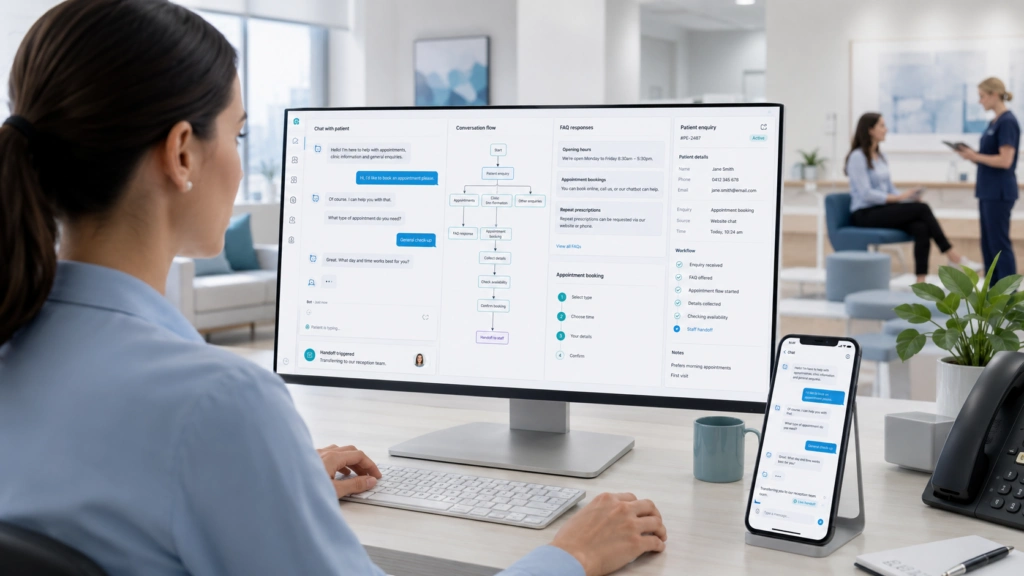 Healthcare website design